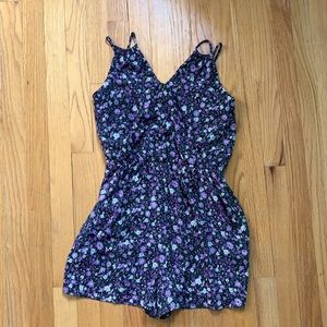 Miami Brand floral romper from Francesca’s